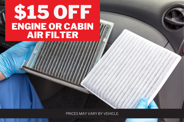 Cabin or Engine Air Filter