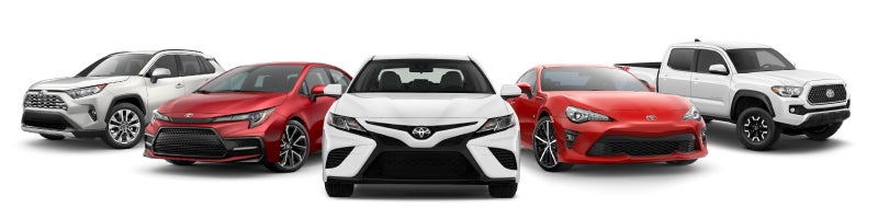 Greenville Toyota Vehicle Options