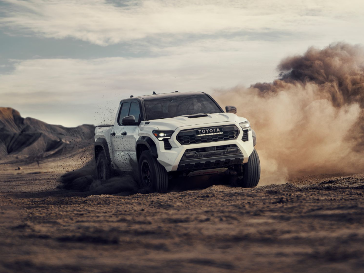 White 2024 Toyota Tacoma