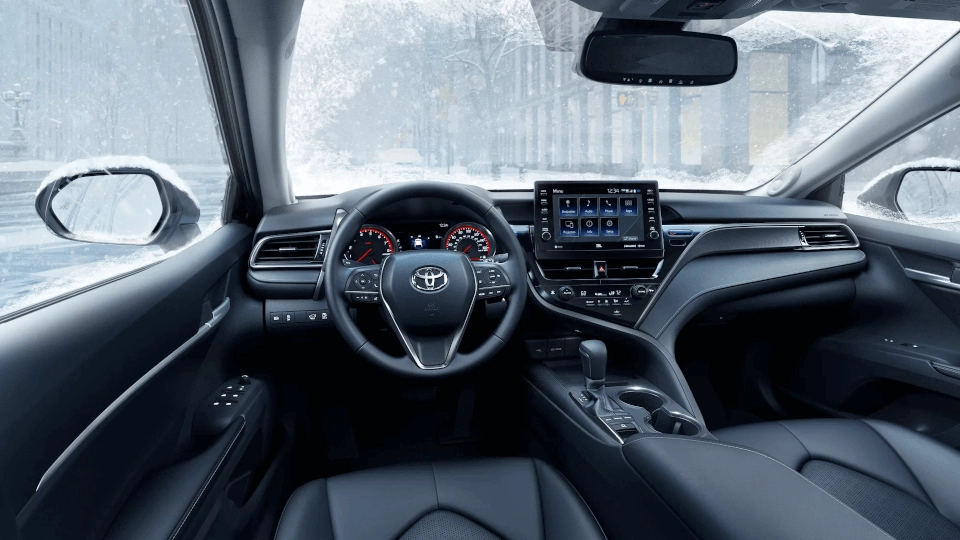 interior of 2024 toyota camry