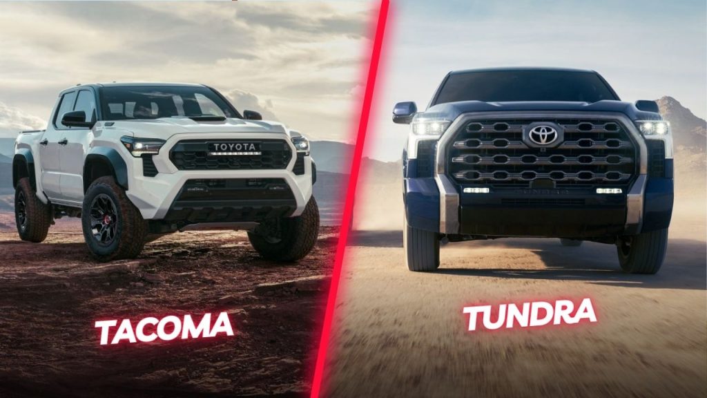 2024 Toyota Tacoma vs 2024 Toyota Tundra