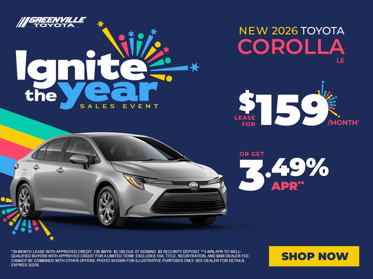 2026 Corolla LE Offer