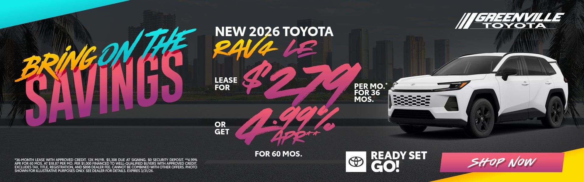 2026 Rav4 Offer