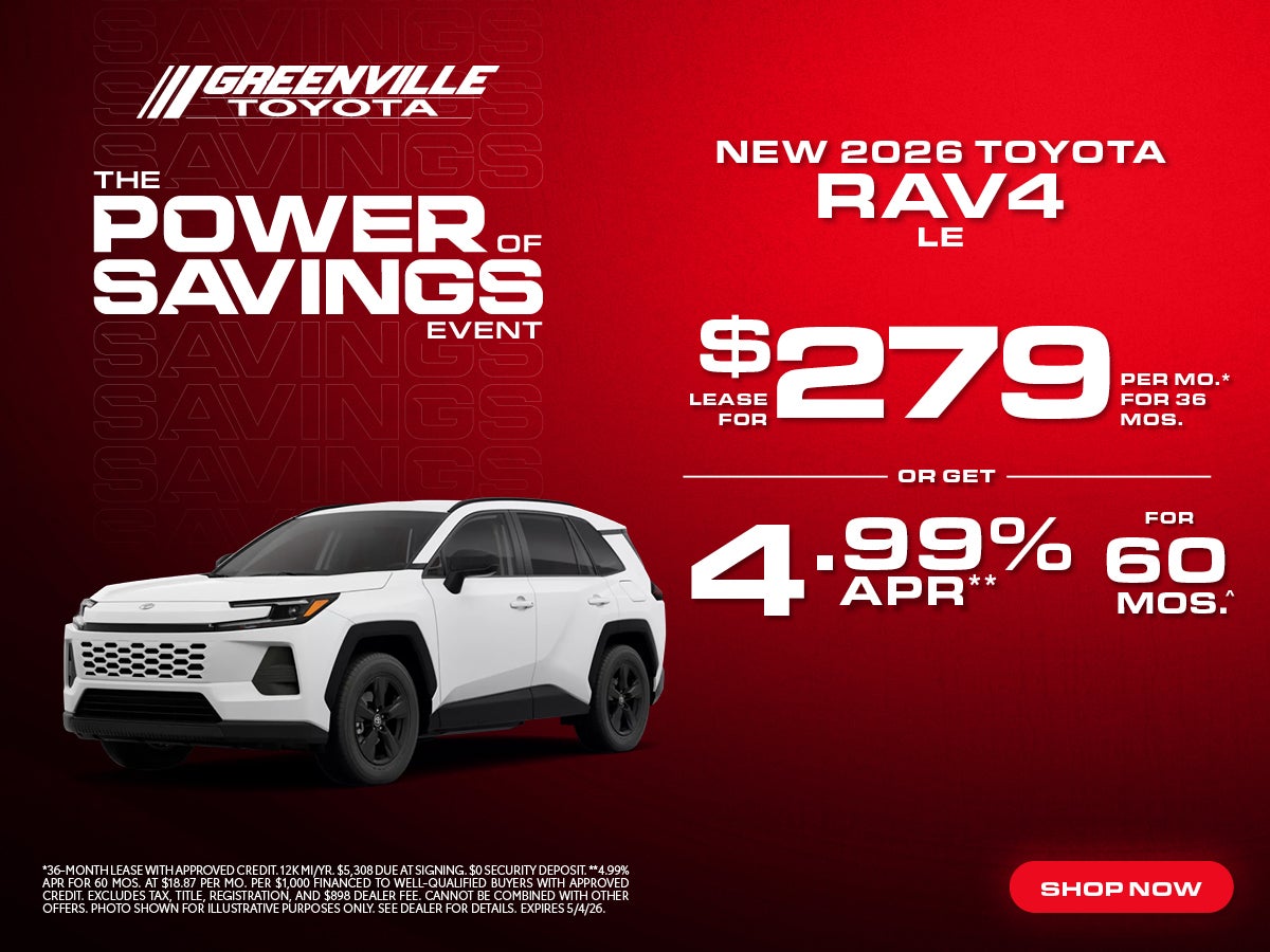 2026 Rav4 LE Offer