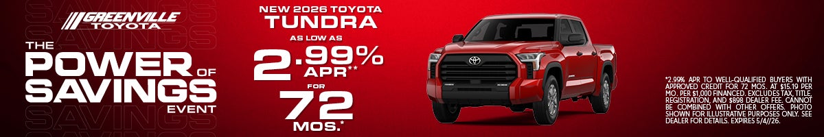 2026 Tundra Special APR