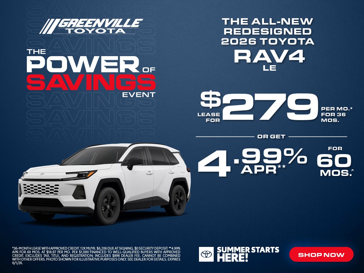 2026 Rav4 LE Offer