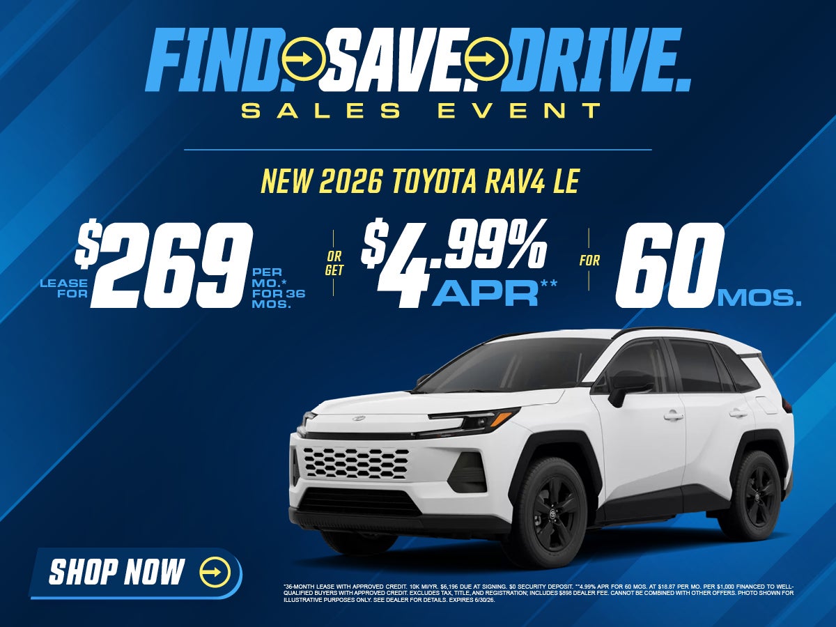 2026 Rav4 LE Offer