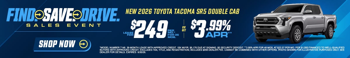 Greenville Toyota Tacoma Offer