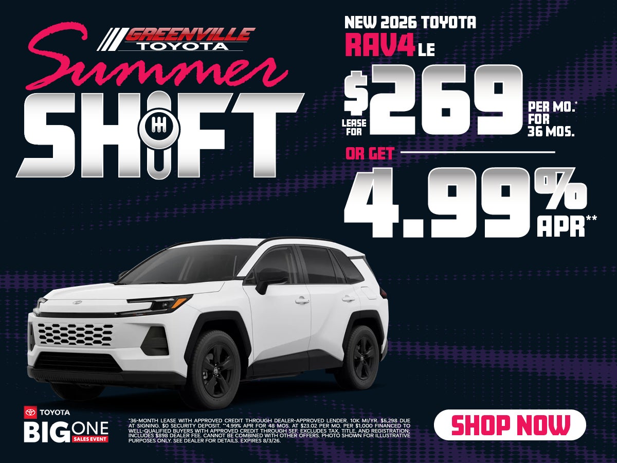 2026 Rav4 LE Offer