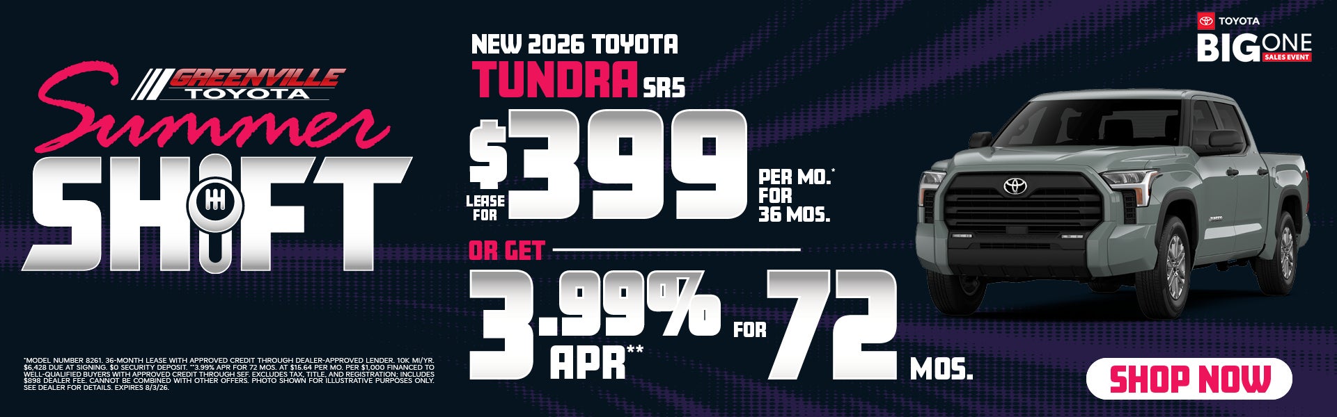 New 2025 Tundra Offer