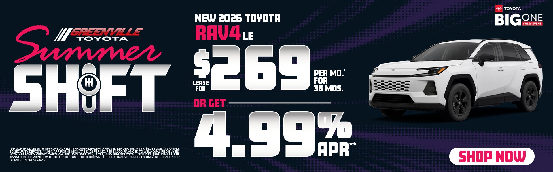 2026 Rav4 Offer