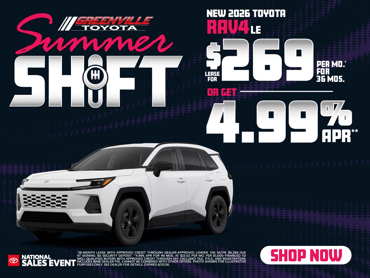 2026 Rav4 LE Offer