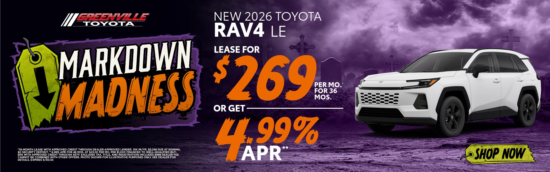 2026 Rav4 Offer